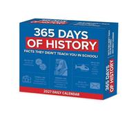 Willow Creek Press, Calendrier 2027 365 jours d'histoire 13,7 x 15,7 cm