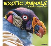 Willow Creek Press, Calendrier mural 2027 Animaux exotiques