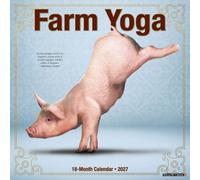 Willow Creek Press, Calendrier mural 2027 de la ferme Yoga