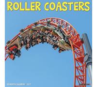 Willow Creek Press, Calendrier mural 2027 Roller Coasters