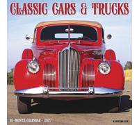 Willow Creek Press, Calendrier mural 2027 Voitures et camions classiques