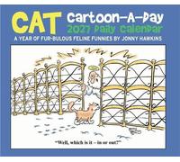 Willow Creek Press Cat Cartoonaday 2027 Box Book NEUF