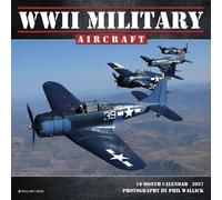 Willow Creek Press, Mini calendrier mural 2027 Avions militaires de la Seconde Guerre mondiale