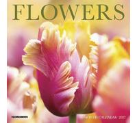 Willow Creek Press, Mini calendrier mural 2027 Fleurs 17,8 x 17,8 cm