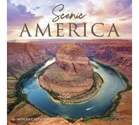 Willow Creek Press, Scenic America Mini calendrier mural 2027 17,8 x 17,8 cm