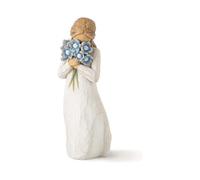 Willow Forget Me Not, Hand Sculpted and Painted