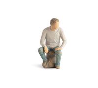 WILLOW TREE Figurine Mon Gars 15,5cm 28042 blanc