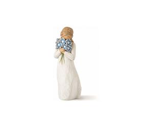 WILLOW TREE Figurine - Ne m'oubliez pas blanc