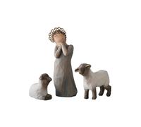 WILLOW TREE Figurine - Petite bergère 13,5cm 26442 blanc
