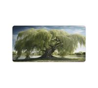 Willow Tree Grand sous-main de bureau en caoutchouc antidérapant pour clavier tendance 61 x 30,5 cm