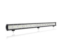 Willpower 107cm 42'' 900W Barre LED 4x4, Rampe LED 12V 24V Étanche Feu Antibrouillard Lumineuse Lampe D'éclairage pour Offroad Voiture Camion Tracteur Quad Véhicule Bateau, 6000K Blanc