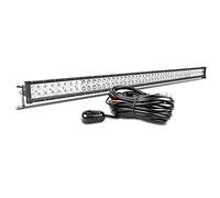 Willpower 132cm 300W Barre Lumineuse LED de Travail Spot D'inondation Combo Faisceau DC 12V-24V Barre Led 4x4 Voiture Camion Tracteur Offroad Véhicules ATV UTV Avec Faisceau de Câblage