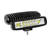 Willpower 2PCS Phare de Travail LED 15cm 6'' 24W Projecteur LED 12V 24V Etanche IP67 Spot Feux Antibrouillard pour 4x4 Voiture Camion Tracteur SUV Bateau Quad Vehicule