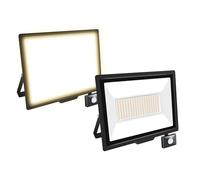 Willpower 2PCS Projecteurs LED Extérieur 200W 20000LM Avec Detecteur de Mouvement Spot LED 3500K Blanc Chaud IP66 Etanche Eclairage Exterieur Lumière de Sécurité LED pour Jardin Patio Garage