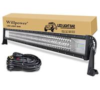 Willpower 540W Barre led 4x4, 42 Pouces 105 cm Barre de LED 12v, Faisceau combiné Rampe led 4x4 pour Offroad Véhicules Voiture camions SUV ATV 4x4