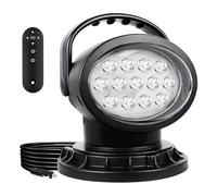 Willpower 5D Feux de Travail Aimanté 50W Projecteur LED 12V 24V Lumière de Recherche à Distance 360° Éclairage de Secours Éclairage de Construction pour Offroad Voiture Camions SUV 4x4 Tracteur