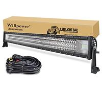Willpower 675W Barre led 4x4, 52 Pouces 130 cm Barre de LED 12v, Faisceau combiné Rampe led 4x4 pour Offroad Véhicules Voiture camions SUV ATV 4x4