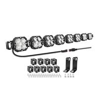 Willpower Barre de LED 52'' 240W 20000LM, Barre Lumineuse LED Feux Antibrouillard Phare de Travail pour 4x4 Voiture Camion Tracteur Bateau Offroad Vehicule, 6000K Blanc, IP67