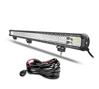 Willpower Barre LED 114cm 45'' 612W Avec Faisceau de Câblage - Rampe 12V 24V Étanche Pour 4x4, Voiture, Tracteur, Camion, Quad, Véhicule, Bateau - Phare de Travail, Projecteur