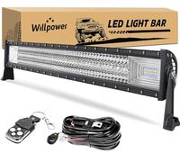 Willpower Barre LED 42 Pouces 540W Combinaison Spot et Flood Rampe LED pour 4x4 Voiture Camion Tracteur SUV ATV