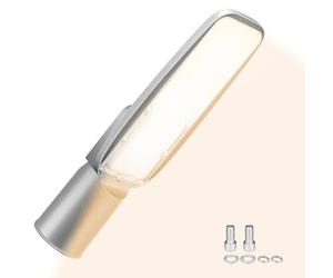 Willpower LED Réverbères Lampadaire Exterieur 30W Spot Blanc Chaud 3000K | Projecteur LED 2,426LM, IP66 Étanche, Lampe de Sécurité pour Jardin Patio Rue Route Garage Cour Parking Public
