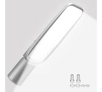 Willpower LED Réverbères Lampadaire Exterieur, 50W 4052LM Spot LED Blanc Froid 6000K Projecteur LEDs IP66 Lampe de Sécurité pour Jardin Patio Rue Route Garage Cour Parking Public Éclairage