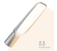 Willpower LED Réverbères Lampadaire Exterieur 50W Spot Blanc Chaud 3000K | Projecteur LED 4,052LM, IP66 Étanche, Lampe de Sécurité pour Jardin Patio Rue Route Garage Cour Parking Public