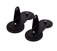 Willpower - Lot de 2 supports de fixation magnétiques universels avec base adhésive pour barre lumineuse LED à montage latéral courbe ou droit, pour phares antibrouillard, phares de travail