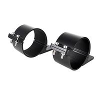 Willpower Supports Phare LED 3" 76mm - 81mm Fixation Barre LED pour 4X4 | 2PCS Support de Lumière Travail, Ajustable Universelle Pince de Tube, pour Voiture Tracteur Quad Camion Tout-terrain Véhicule