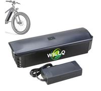 WILLQ 48V 8Ah 10Ah 12Ah 13Ah 14Ah 17.5Ah Batería de iones de litio Batería de Bicicleta de montaña eléctrica oculta Para kit de Motor de Bicicleta de Bicicleta 250W-840W Con cargador,48v10ah
