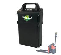 WILLQ Batterie 24V pour transpalette électrique Batterie LiFePO4 24V 20Ah