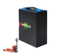 WILLQ Batterie au Lithium 48 V 10 Ah 15 Ah 18 Ah pour kit Moteur de transpalette électrique, Chariot élévateur, Bloc-Batterie de Secours Amovible,48v18ah