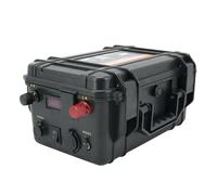 WILLQ Batterie au Lithium Fer Phosphate 12V 24V LiFePO4 60 Ah-200 Ah BMS intégré pour Moteur de Bateau électrique hélice de Bateau de pêche Batterie de Propulsion Marine,24v80ah+5a