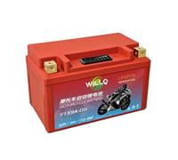 WILLQ Batterie de démarrage pour Moto 12,8 V, 4 Ah, 5 Ah, 7 Ah, 9 Ah, 12 Ah, 14 Ah, LiFePO4, avec BMS, Plus de 2 000 Cycles de Vie.,Ytx9a BS