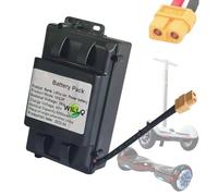 WILLQ Batterie de Remplacement au Lithium Rechargeable 36 V 4400 mAh 2400 mAh pour Hoverboard, Scooter électrique/Voiture Auto-équilibrée, avec Moteur XT60,36v4400mah