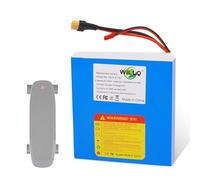 WILLQ Batterie de Secours Li-ION 36 V 5 Ah pour Skateboard électrique, avec Prise JST + XT60, pour kit Moteur de Skateboard/Trottinette 144 Wh