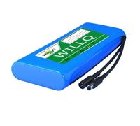 WILLQ Batterie Li-ION Rechargeable 24V 2,5Ah 3Ah 6Ah 9Ah 12Ah 15Ah 18Ah 21Ah 24Ah 27Ah 30Ah Batterie au Lithium Interne, Batterie Portable de Remplacement en PVC avec BMS,24v3000mah c