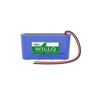 WILLQ Batterie LiFePO4 3,2 V Rechargeable au Lithium Fer Phosphate 3,2 V 6 Ah 12 Ah 18 Ah 24 Ah 30 Ah Li-ION pour lampadaires solaires,3.2v24ah a