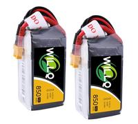 WILLQ Batterie LiPo 3S 11,1 V / 4S 14,8 V 850 mAh 75C avec connecteur XT30 ou XT60 pour Voiture, Bateau, Camion, Avion multimoteur, quadricoptère, hélicoptère RC,850mah 75c 14.8v xt30
