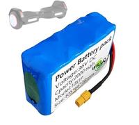 WILLQ Batterie Lithium Interne Amovible 10S1P 36 V 2 Ah pour Hoverboard, avec Prise XT60 et Moteur de 72 Wh.