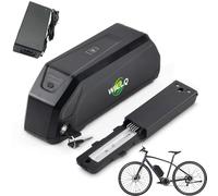 WILLQ Batterie Lithium-ION Rechargeable 36 V/48 V (10,4 Ah, 12 Ah, 15 Ah, 17 Ah) pour vélo électrique, Tricycle, Scooter, avec Chargeur et Carte de Protection BMS.,36v17ah