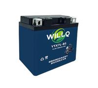 WILLQ Batterie Lithium LiFePO4 12,8 V 4 Ah 5 Ah 7 Ah 9 Ah 12 Ah 15 Ah 20 Ah 30 Ah pour démarrage de Moto, Compatible avec VTT, Jet Ski, Tondeuse autoportée et Scooter.,Ytx7l BS