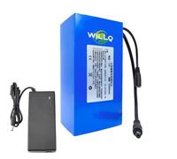 WILLQ Batterie Lithium-polymère 12 V CC, 19 Ah, 21 Ah, 23 Ah, 32 Ah, 35 Ah, 42 Ah, 45 Ah, Rechargeable et Portable pour appareils 12 V.,12v23000mah