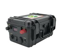WILLQ Batterie Lithium Rechargeable 12V 24V 60Ah 80Ah 100Ah 120Ah 150Ah 200Ah pour propulseur d'extérieur, Accessoire de Propulsion Marine pour hélice de Bateau de pêche,12v100ah