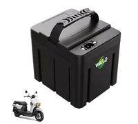 WILLQ Batterie Lithium Rechargeable 48 V 12 Ah 15 Ah 18 Ah 20 Ah pour kit Moteur 1000 W (Scooter, cyclomoteur, vélo, Moto, Tricycle).,48v18ah