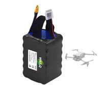 WILLQ Batterie Lithium Rechargeable 9C Haute capacité 3S/4S/5S/6S 22,2 V 18,5 V 14,8 V 11,1 V pour Drone et kit de Rechange pour modèles réduits d'avions,3s2p 11.1v10000mah 9c