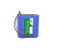 WILLQ Batterie Lithium Rechargeable de Remplacement 3,2V 6,4V 12,8V 6Ah 12Ah 18Ah 24Ah 30Ah LiFePO4 pour Jouets électriques/Batterie de Rechange pour éclairage Solaire,3.2v12ah