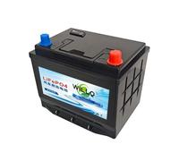 WILLQ Batterie Lithium Rechargeable Start-Stop 12V LiFePO4 pour Voiture | Batteries automobiles haute performance sans entretien, 12,8 V, 50 Ah, 60 Ah, 70 Ah, 80 Ah, 90 Ah, 100 Ah, 110 Ah
