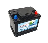 WILLQ Batterie Lithium Rechargeable Start-Stop 12V LiFePO4 pour Voiture | Batteries automobiles haute performance sans entretien, 12,8 V, 50 Ah, 60 Ah, 70 Ah, 80 Ah, 90 Ah, 100 Ah, 110 Ah