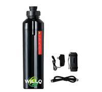 WILLQ Batterie moulinets pêche électriques 14,8V 3500mAh 5000mAh 7000mAh 10000mAh Batterie 14,8 Volts à Deux Trous pour treuil électrique de pêche en mer,7000mah+Line